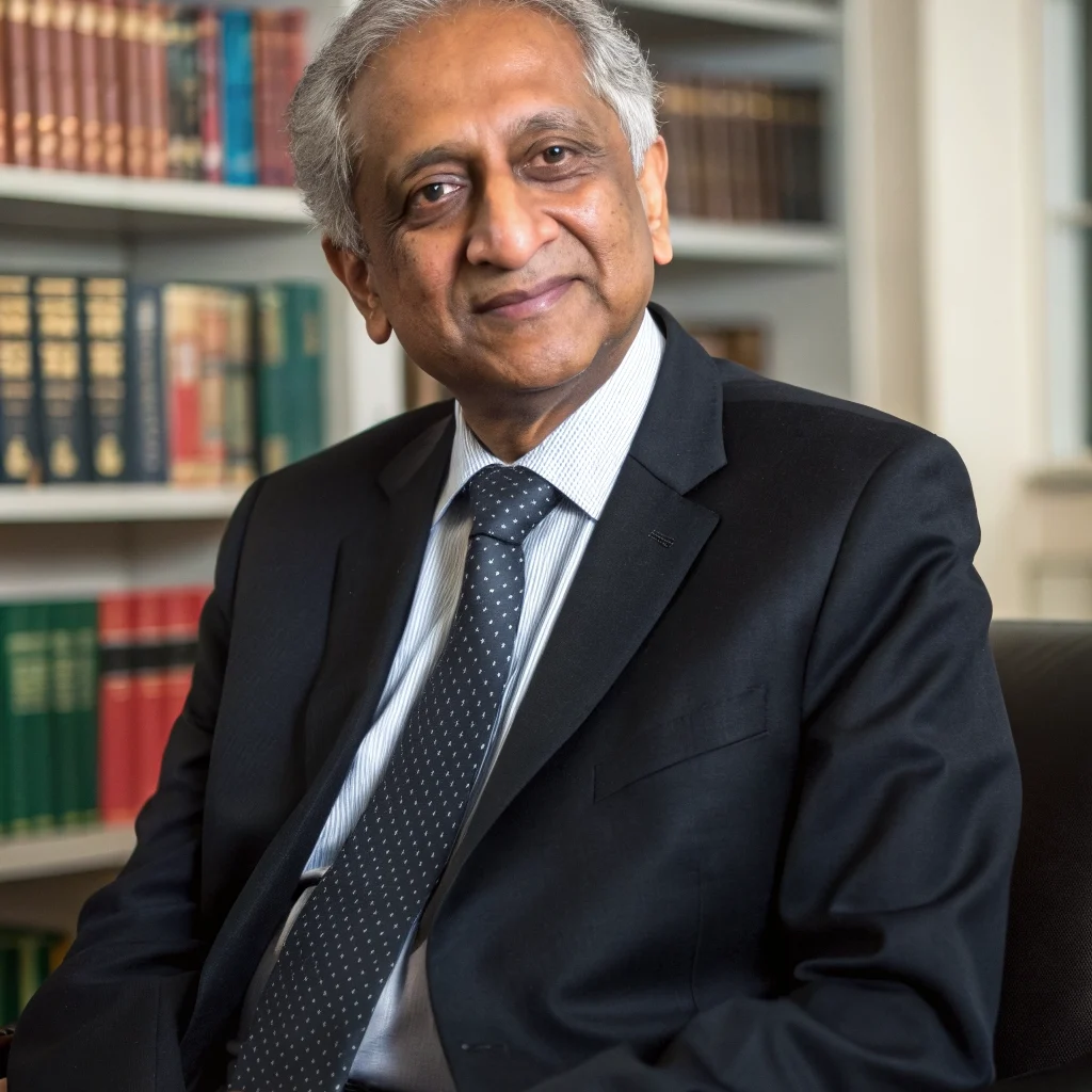 Prof. A.F. Mohamed Ashraff, Director & Academic Advisor, in a professional academic setting.